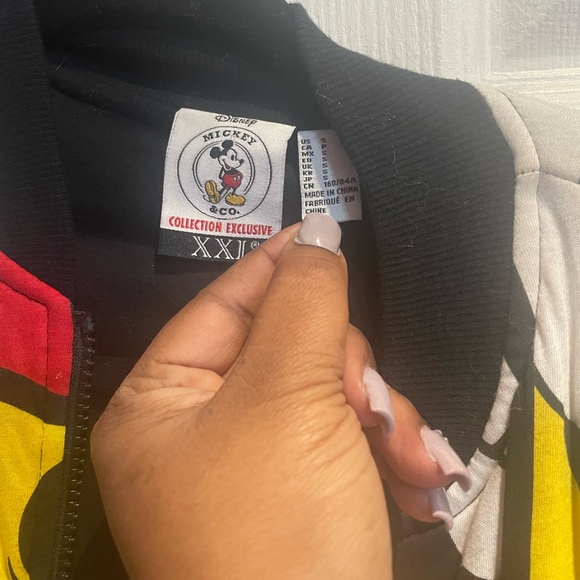 Mickey And Minnie Mouse Cotton Puffer Jacket - Picture 3 of 4